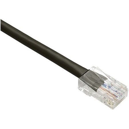 Unc Group 2Ft Black Cat5E Patch Cable, Utp, No Boots PC5E-02F-BLK